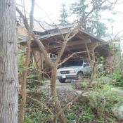 East view of Carport.