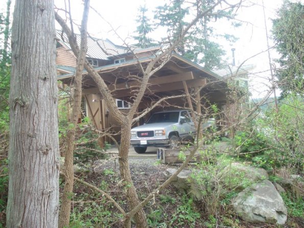 East view of Carport.